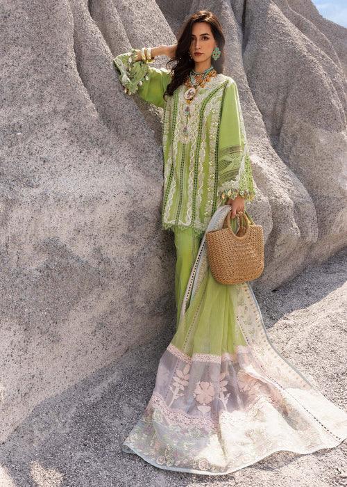 Saira Shakira | Luxury Lawn 25 | NADINE-B - Aqsa Fabrics