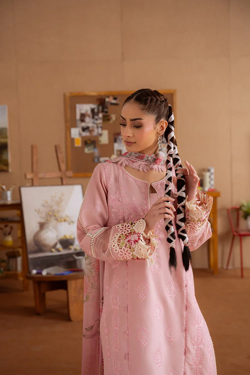 Saira Rizwan | Laanem Summer Lawn 25 | LEYLA-B-SRL25-04 - Aqsa Fabrics