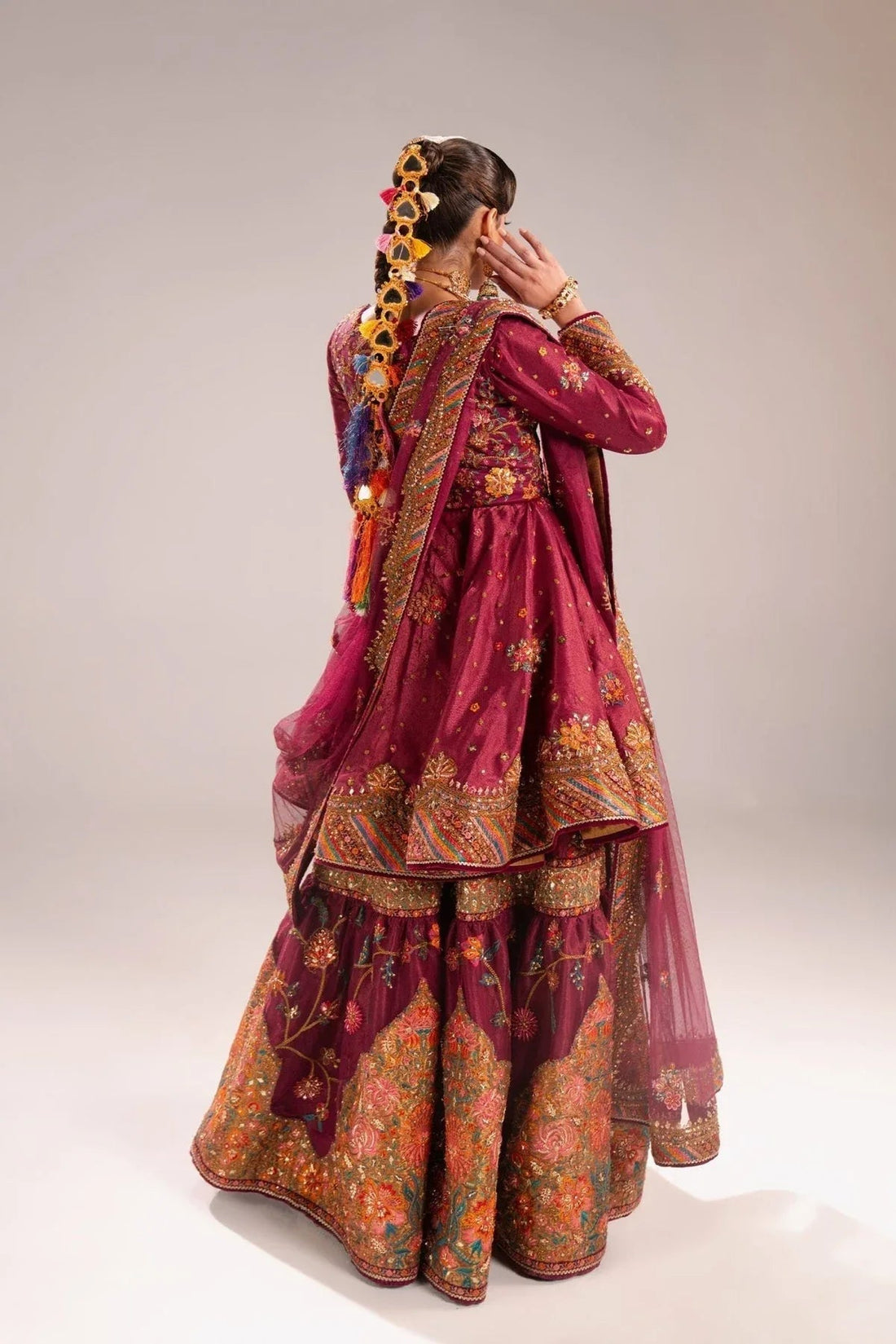 Fahad Hussayn | Mutanjan Bridals | Neemroz - Aqsa Fabrics