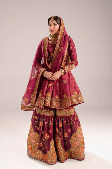Fahad Hussayn | Mutanjan Bridals | Neemroz - Aqsa Fabrics