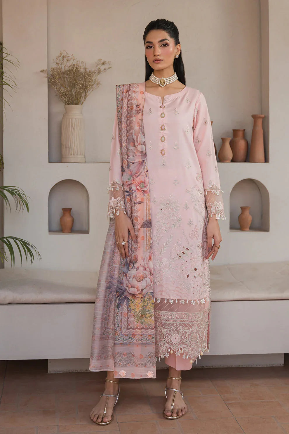 Neeshay | Symphony Luxury Lawn 24 | Lullaby - Aqsa Fabrics