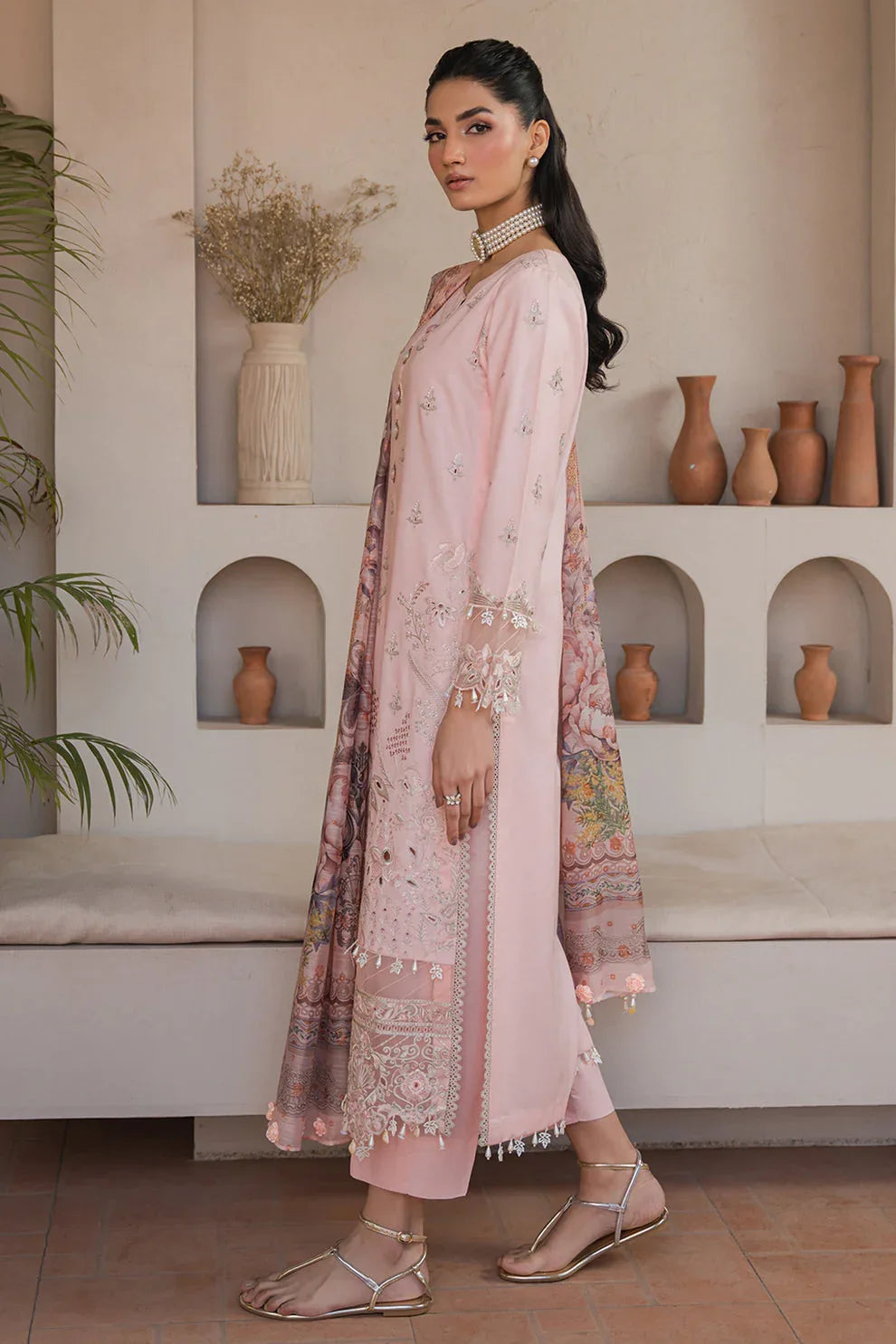 Neeshay | Symphony Luxury Lawn 24 | Lullaby - Aqsa Fabrics