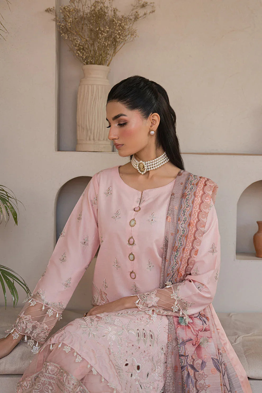 Neeshay | Symphony Luxury Lawn 24 | Lullaby - Aqsa Fabrics