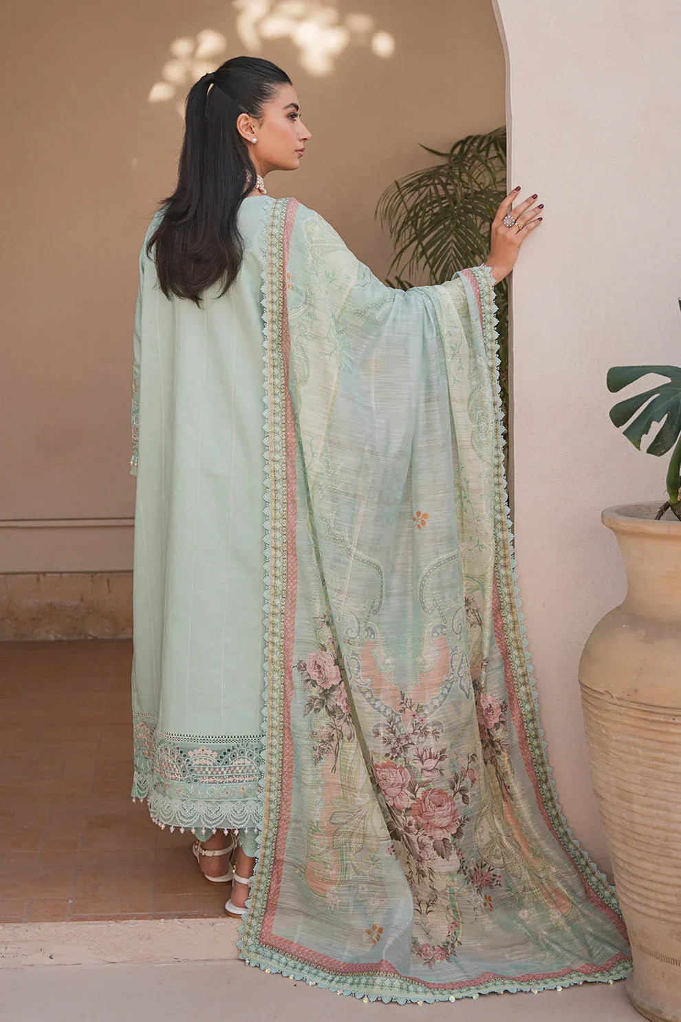 Neeshay | Symphony Luxury Lawn 24 | Melody - Aqsa Fabrics