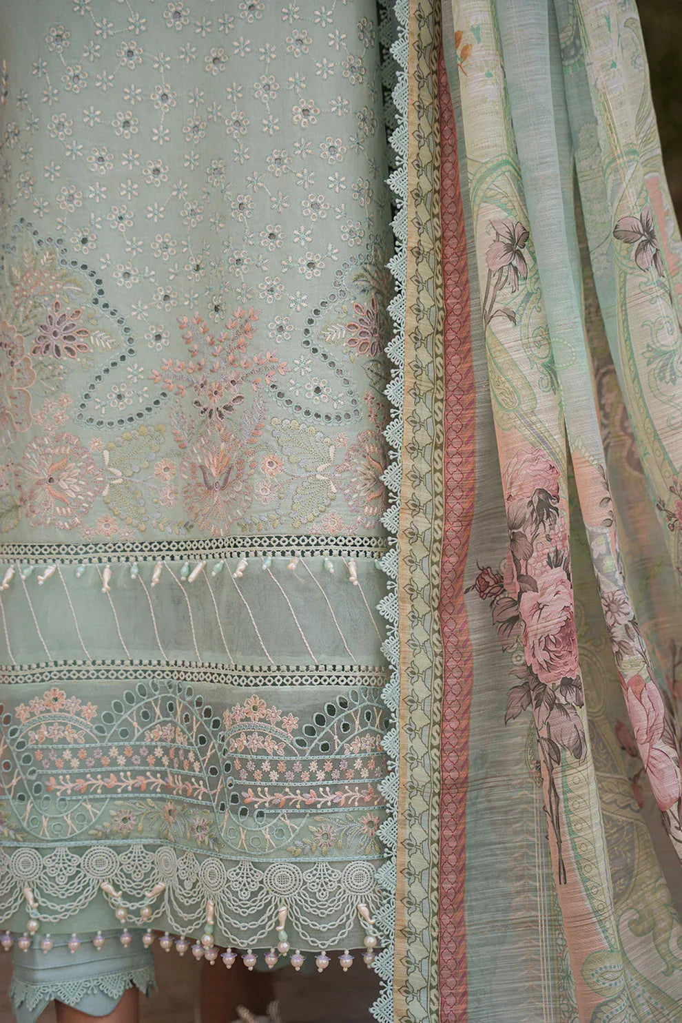 Neeshay | Symphony Luxury Lawn 24 | Melody - Aqsa Fabrics