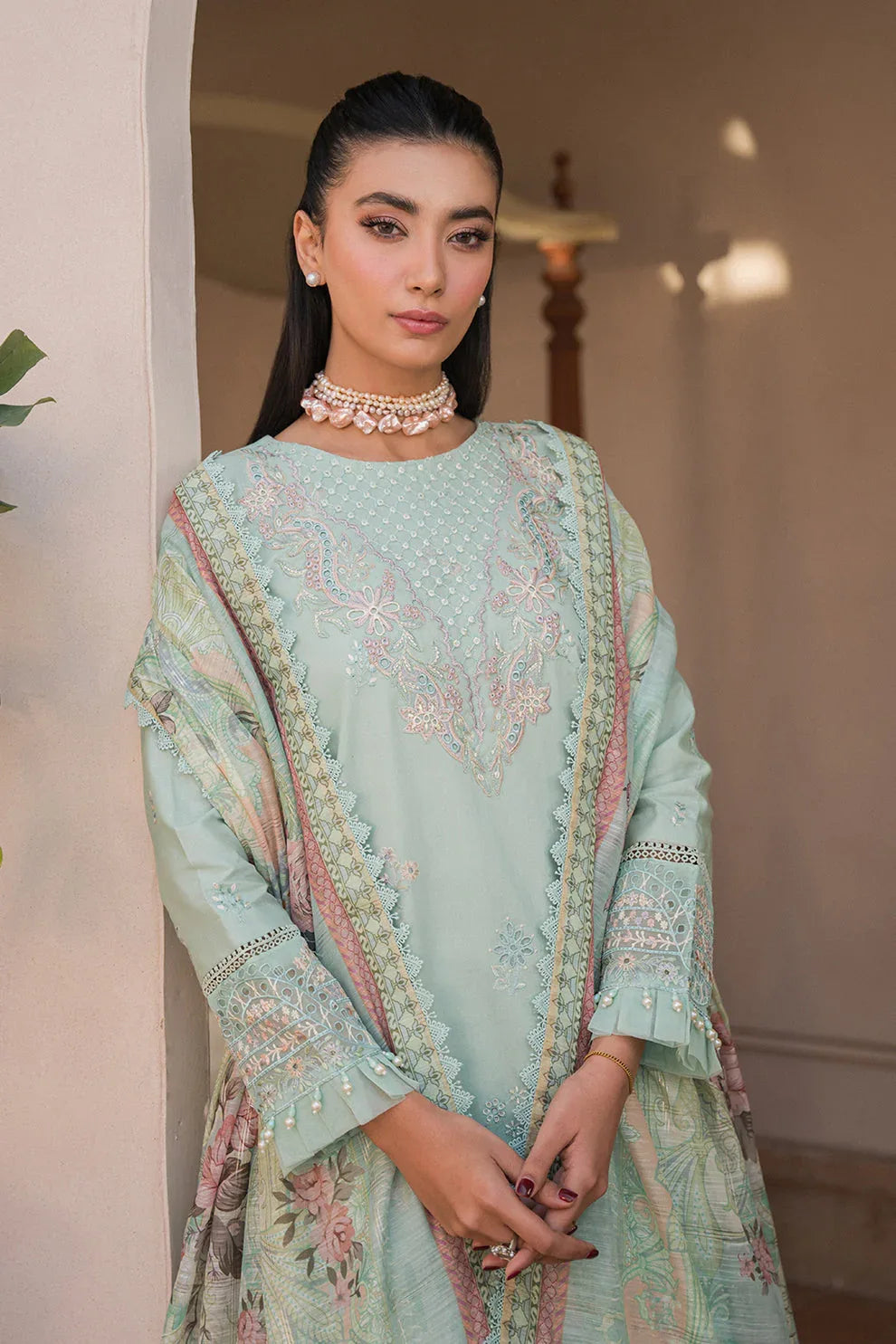 Neeshay | Symphony Luxury Lawn 24 | Melody - Aqsa Fabrics
