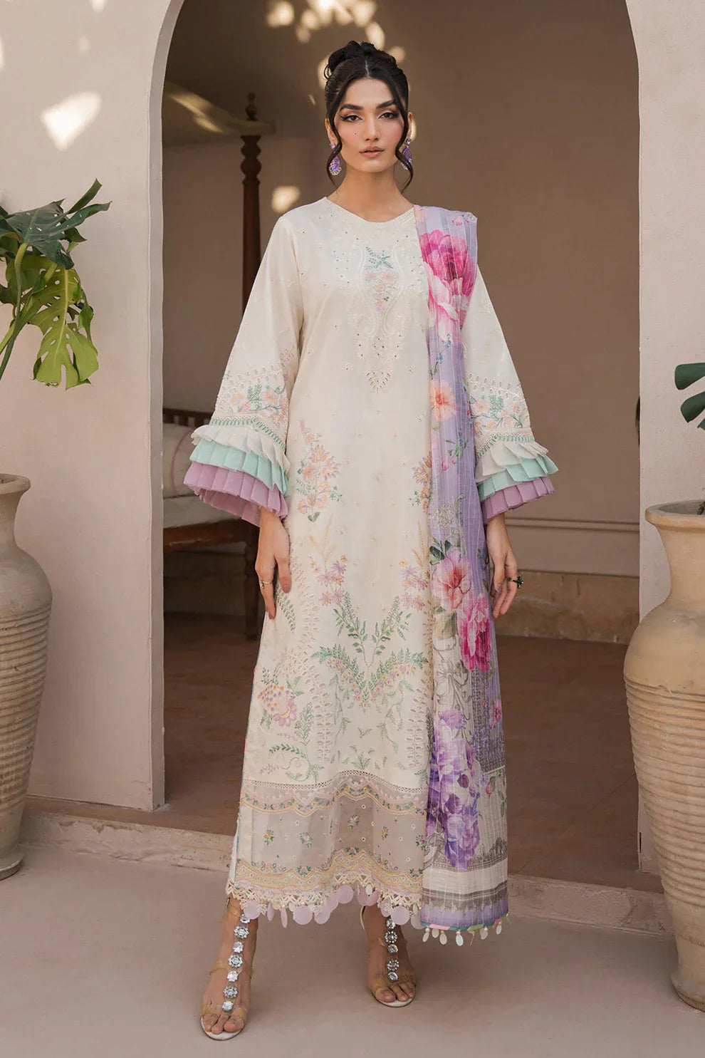 Neeshay | Symphony Luxury Lawn 24 | Opus - Aqsa Fabrics