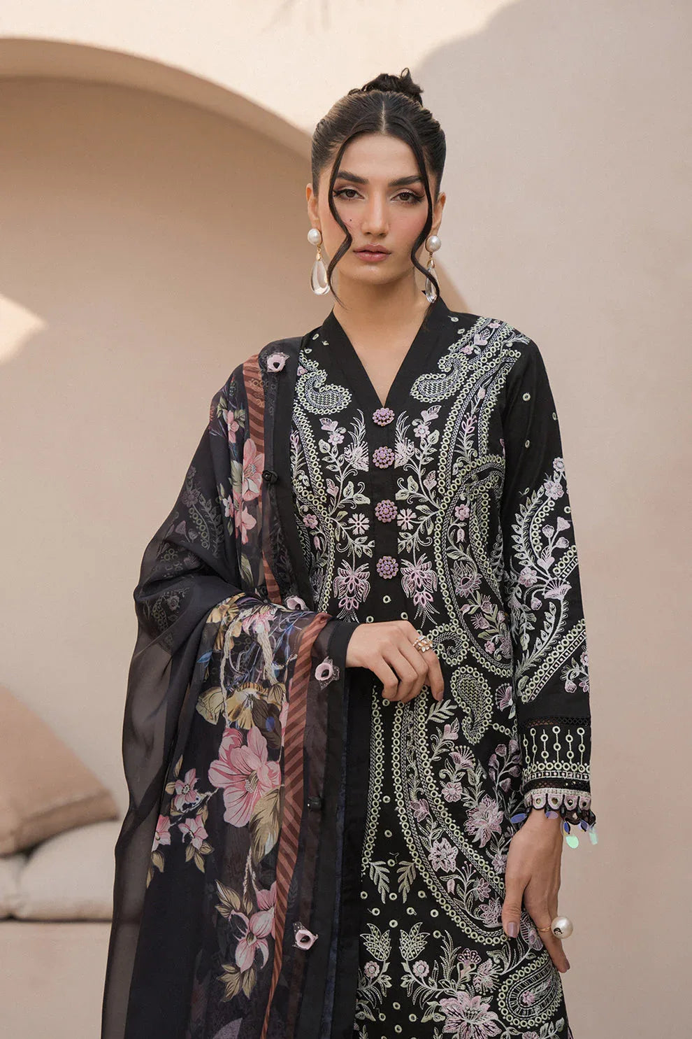 Neeshay | Symphony Luxury Lawn 24 | Celestial - Aqsa Fabrics