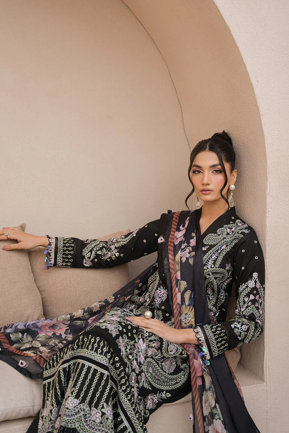 Neeshay | Symphony Luxury Lawn 24 | Celestial - Aqsa Fabrics