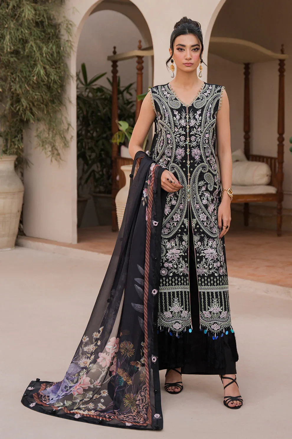 Neeshay | Symphony Luxury Lawn 24 | Celestial - Aqsa Fabrics