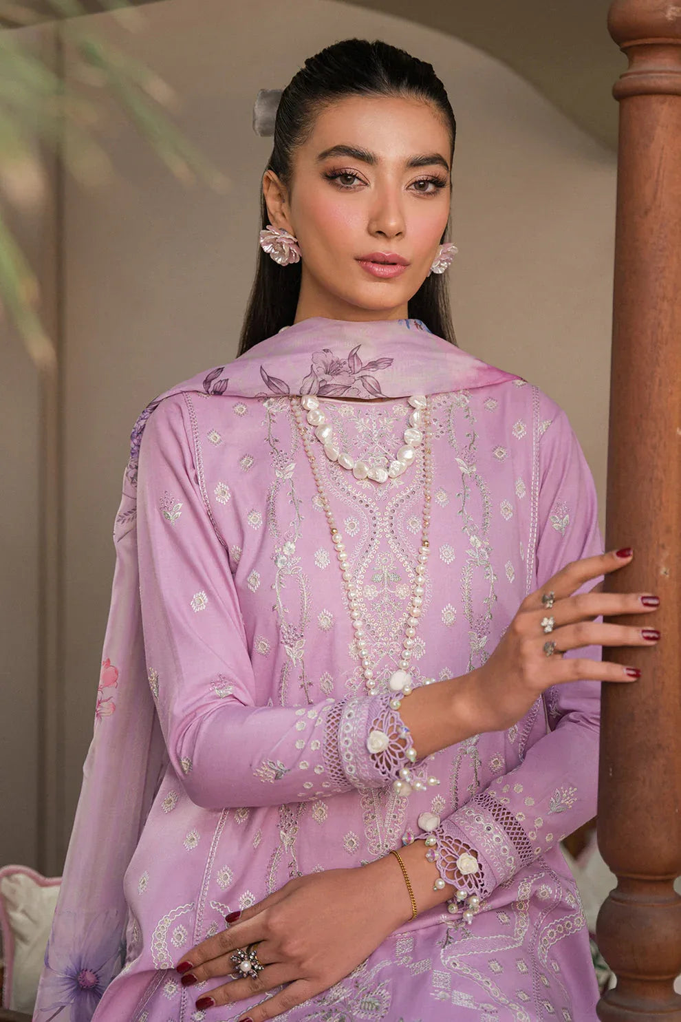 Neeshay | Symphony Luxury Lawn 24 | Serenade - Aqsa Fabrics