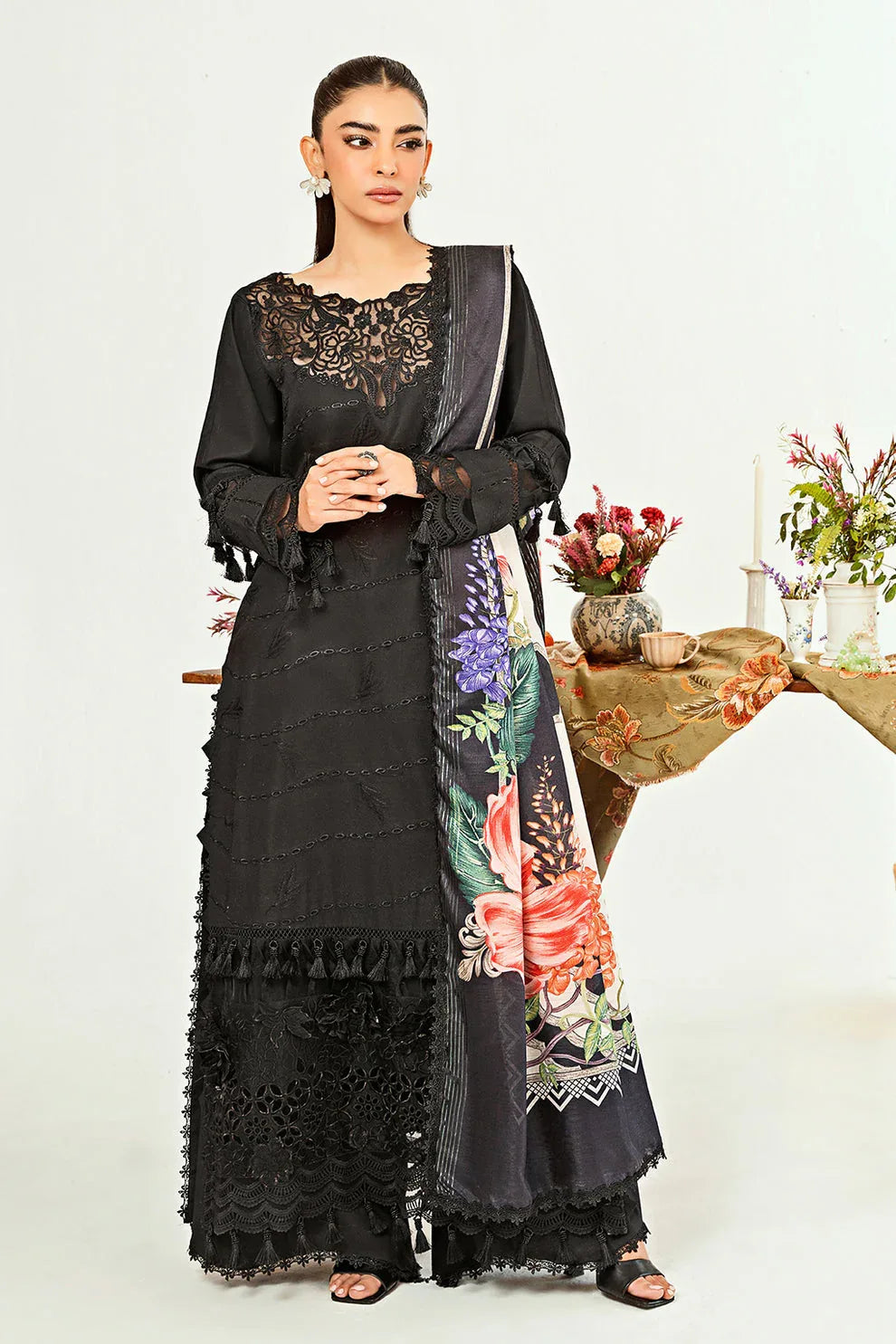 Neeshay | Zoella Lawn Collection | Amara - Aqsa Fabrics