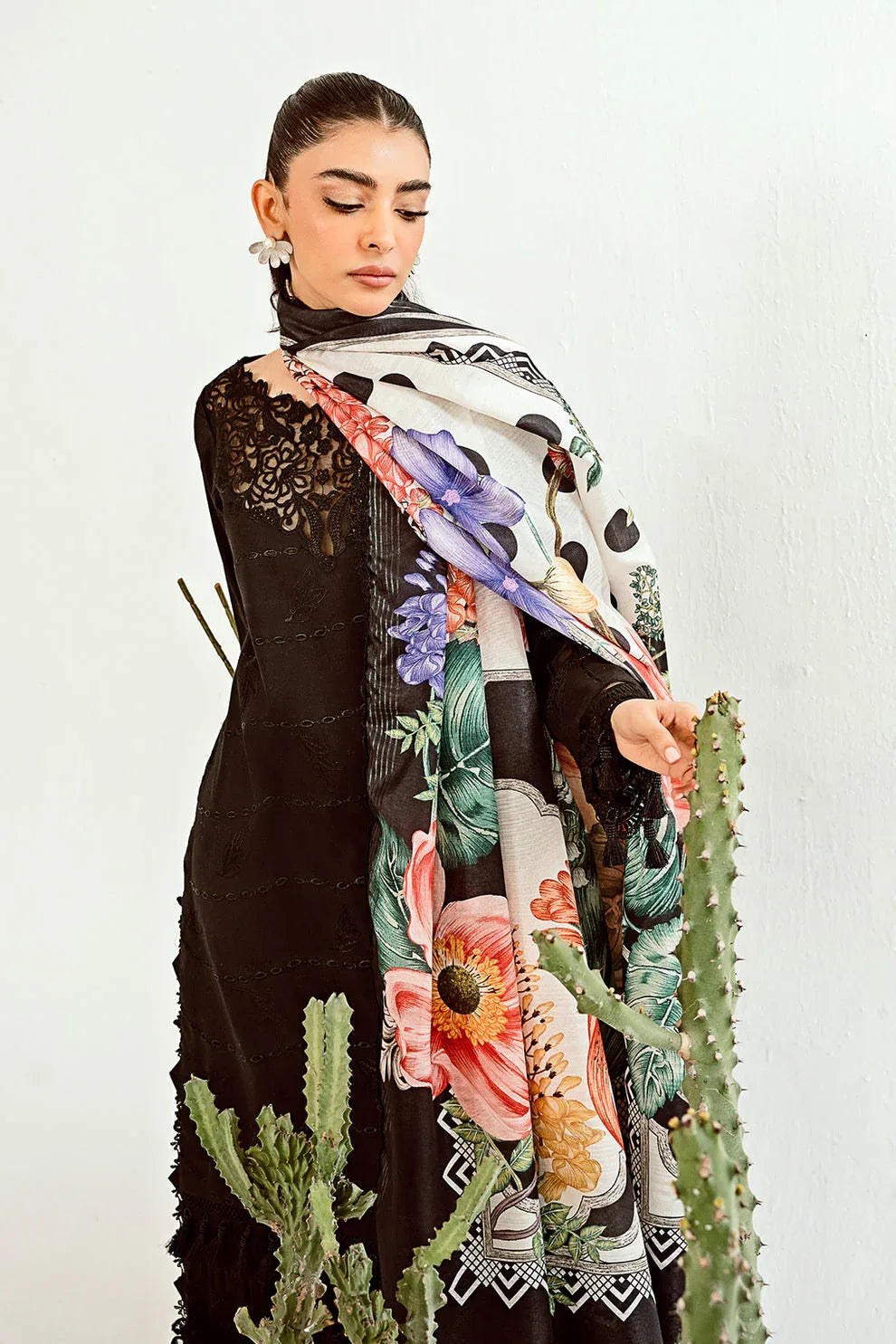 Neeshay | Zoella Lawn Collection | Amara - Aqsa Fabrics