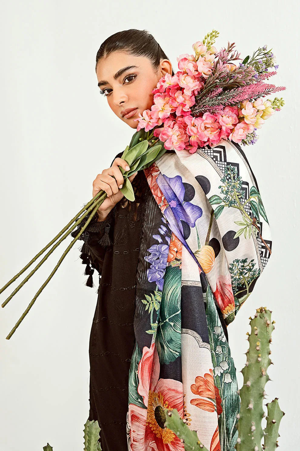 Neeshay | Zoella Lawn Collection | Amara - Aqsa Fabrics