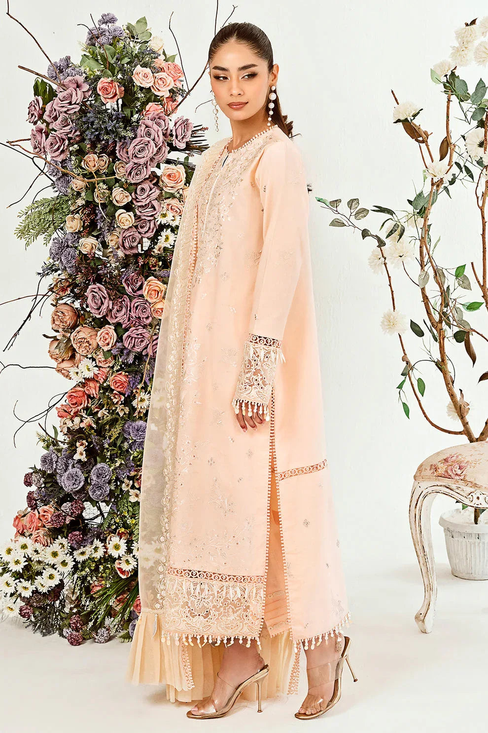 Neeshay | Zoella Lawn Collection | Zephyr - Aqsa Fabrics