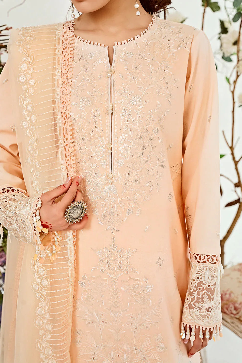 Neeshay | Zoella Lawn Collection | Zephyr - Aqsa Fabrics