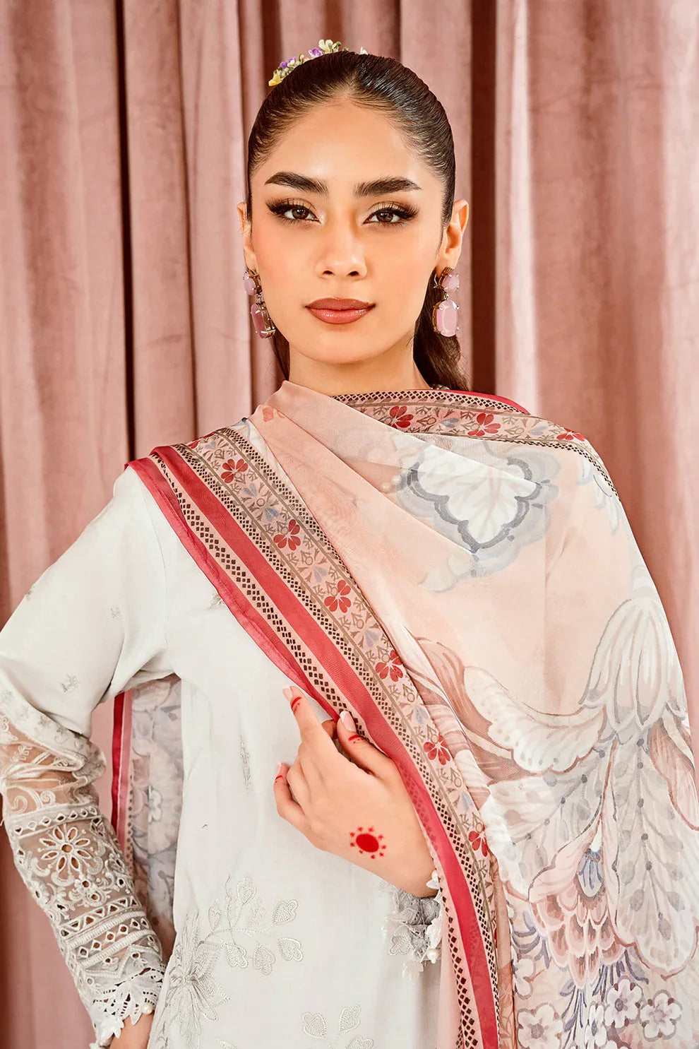 Neeshay | Zoella Lawn Collection | Luca - Aqsa Fabrics