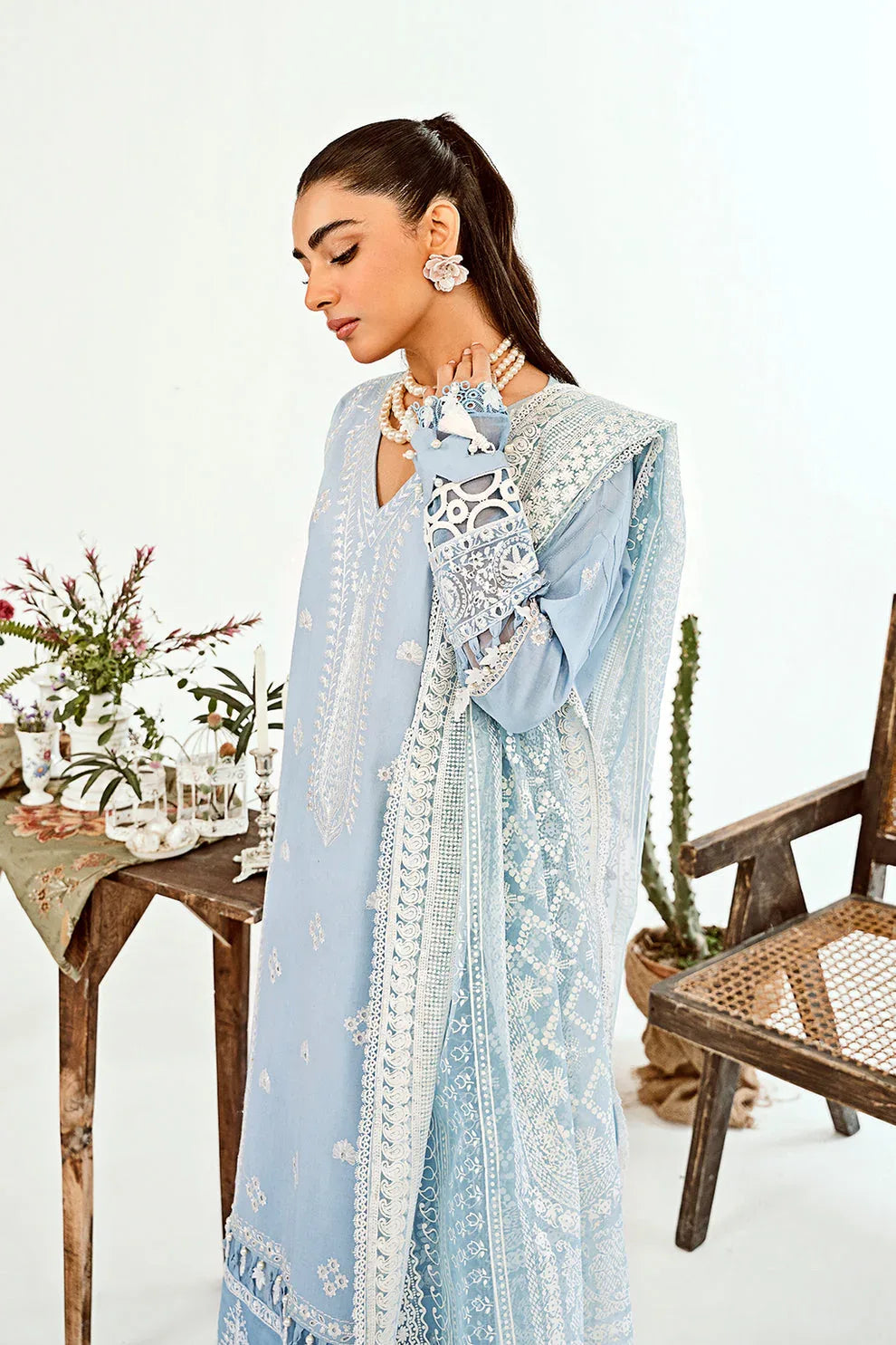 Neeshay | Zoella Lawn Collection | Isla - Aqsa Fabrics