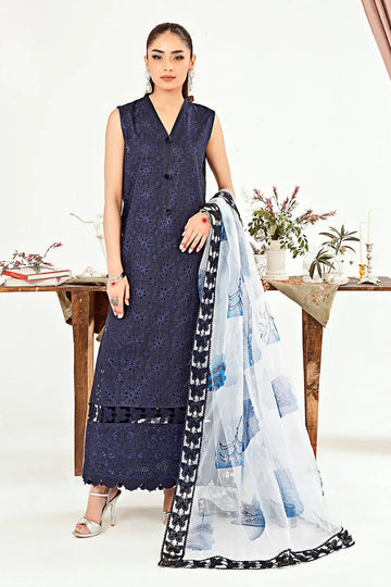 Neeshay | Zoella Lawn Collection | Elara - Aqsa Fabrics