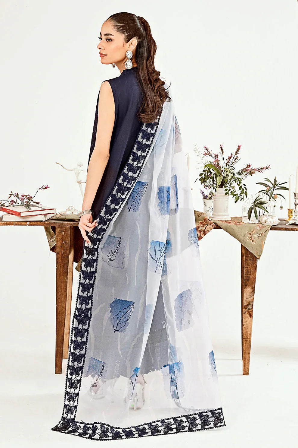 Neeshay | Zoella Lawn Collection | Elara - Aqsa Fabrics