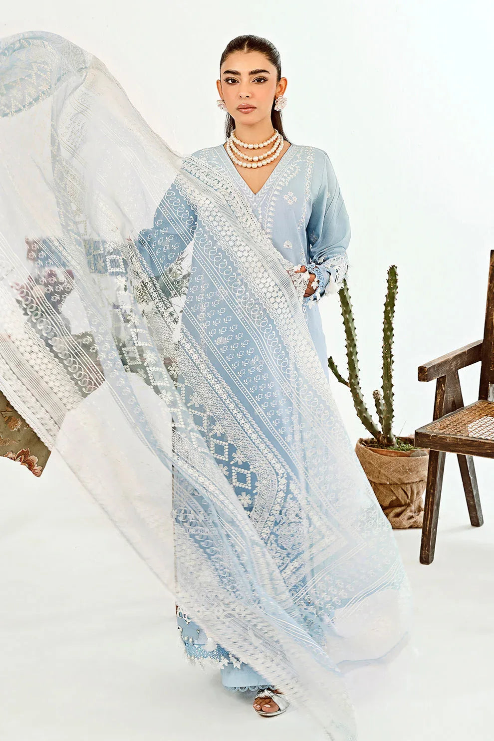 Neeshay | Zoella Lawn Collection | Isla - Aqsa Fabrics