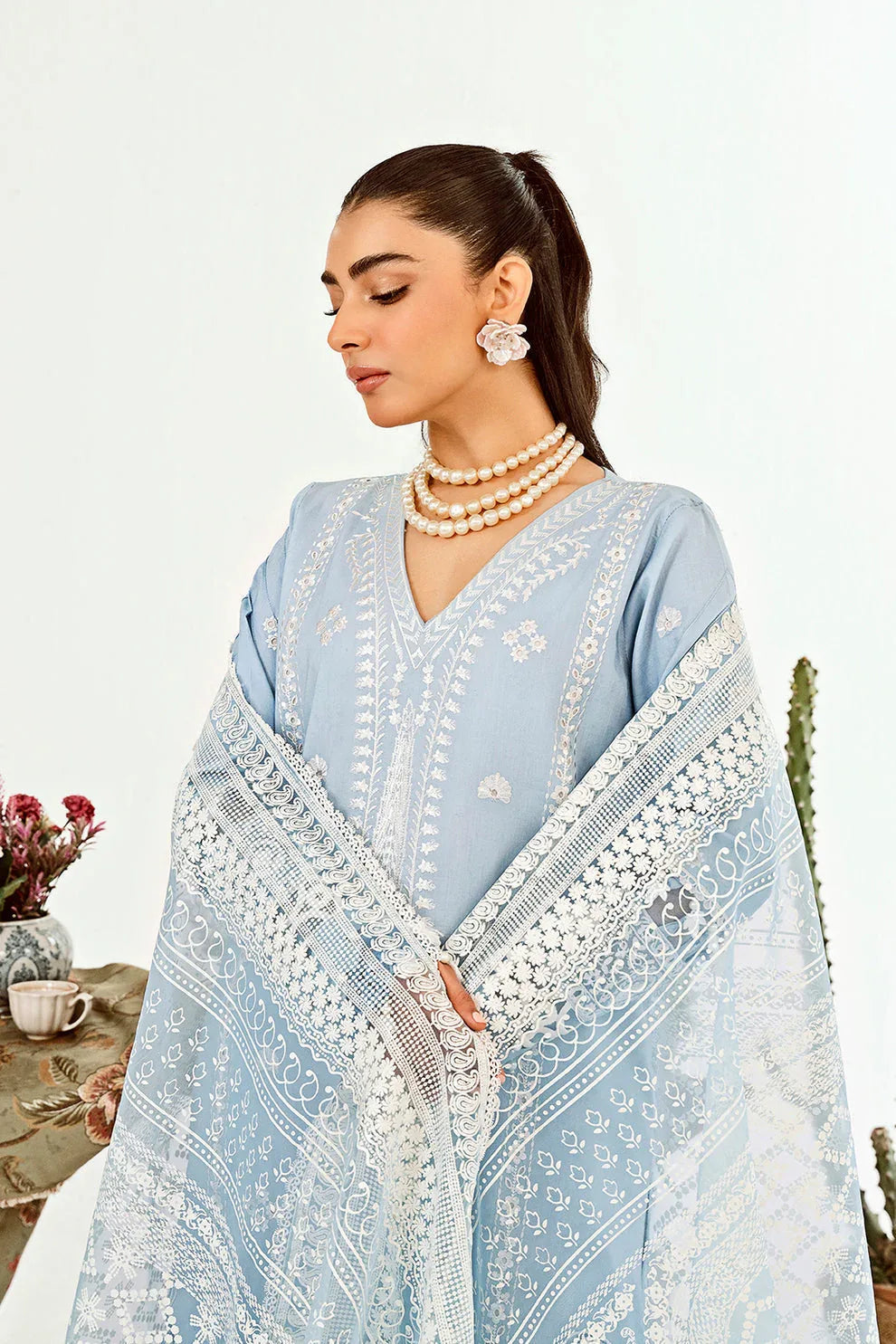 Neeshay | Zoella Lawn Collection | Isla - Aqsa Fabrics