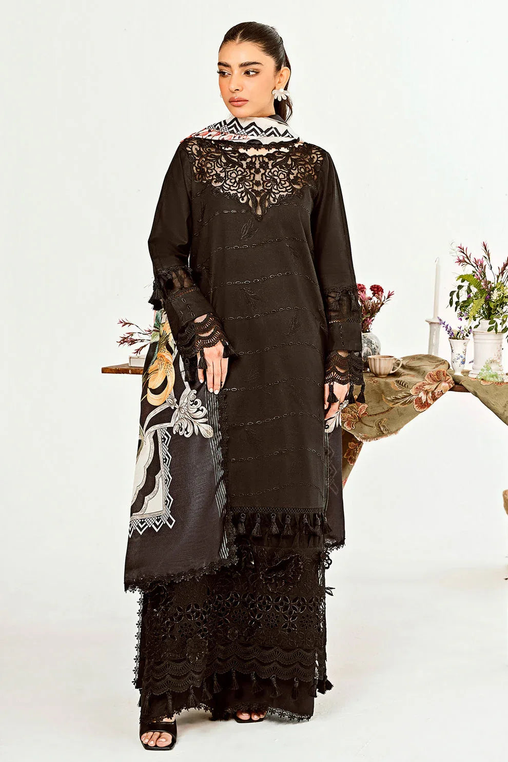 Neeshay | Zoella Lawn Collection | Amara - Aqsa Fabrics