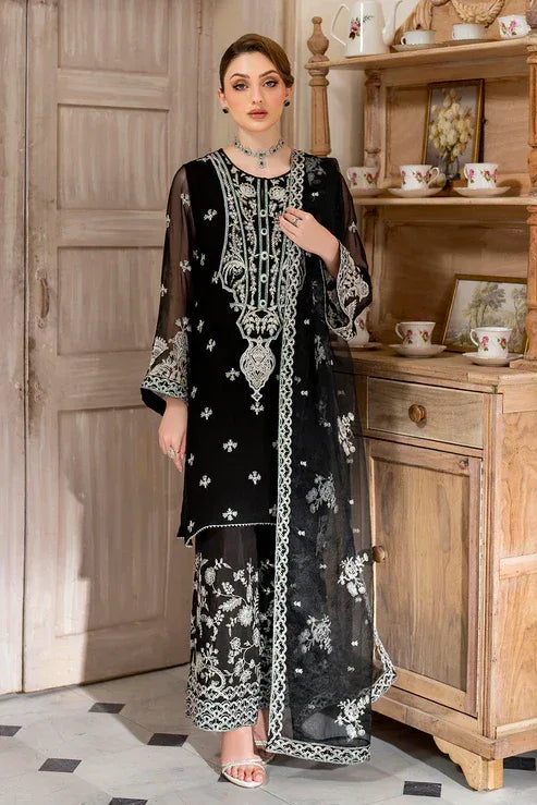 Declare | Chiffon Luxe | DELIA LFP-1113 - Aqsa Fabrics