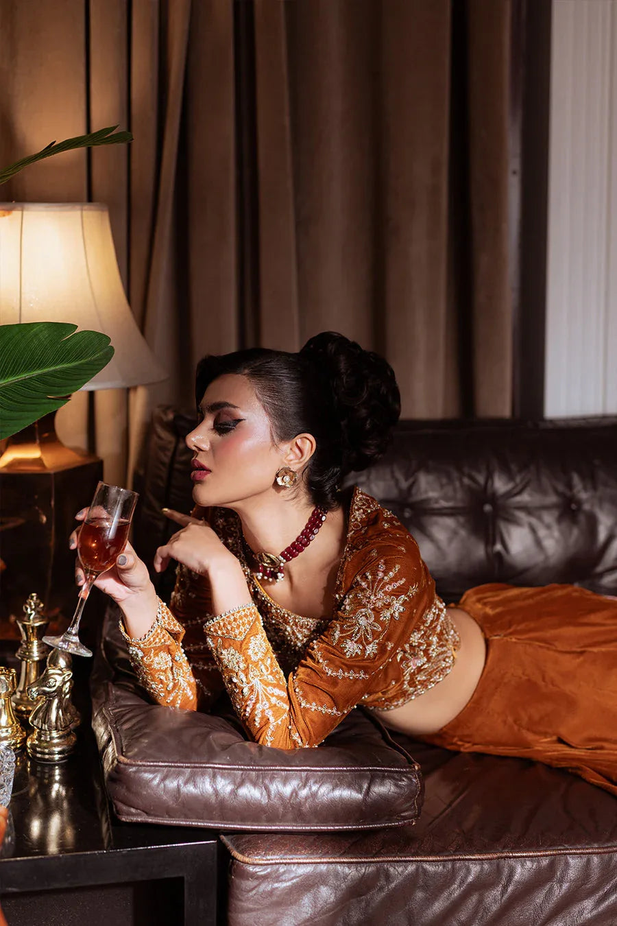 Saira Rizwan | Velvet Pret 25 | AMBERIN-SRVP25-11 - Aqsa Fabrics