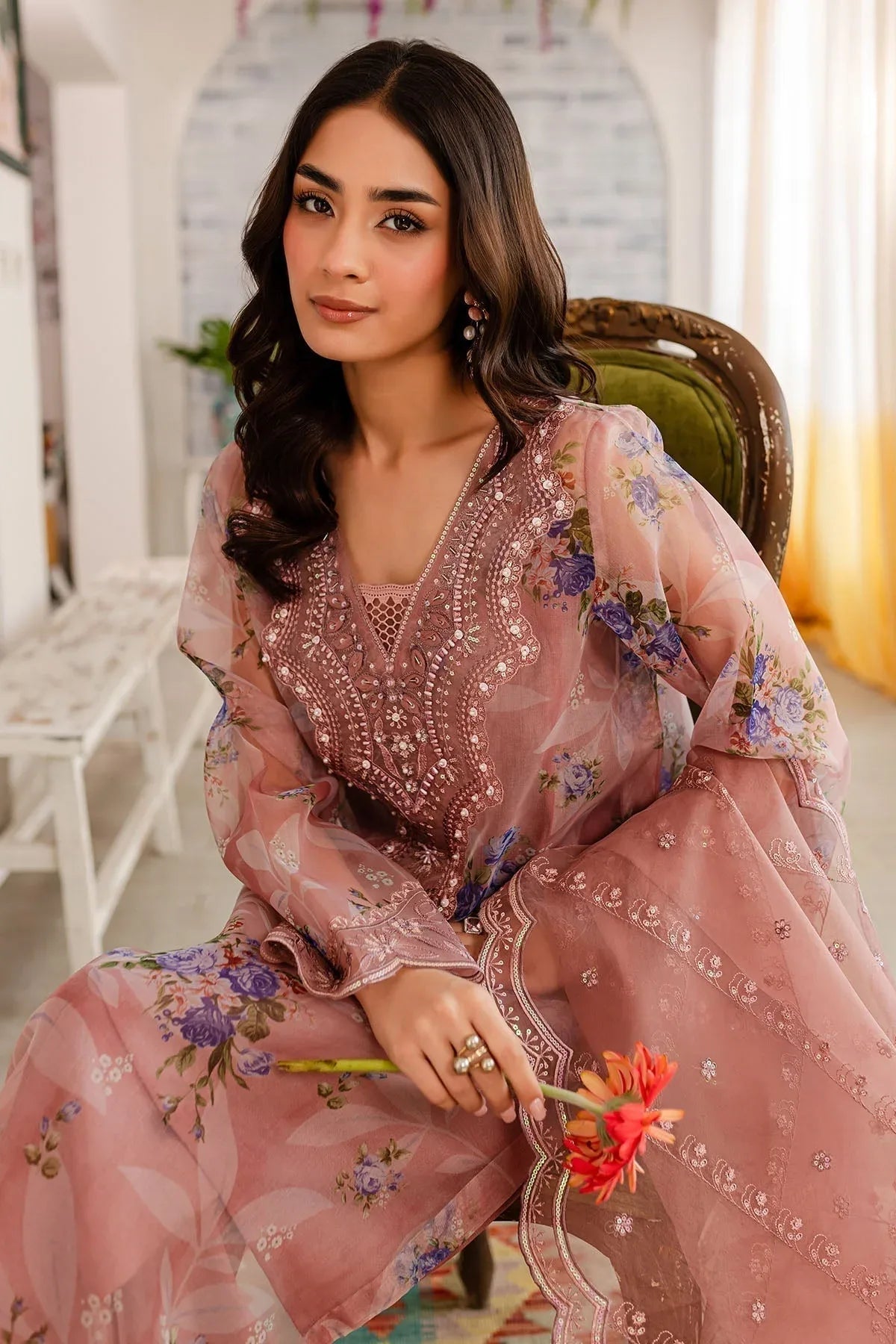 Nureh | Shades Of Summer | NP-493 - Aqsa Fabrics