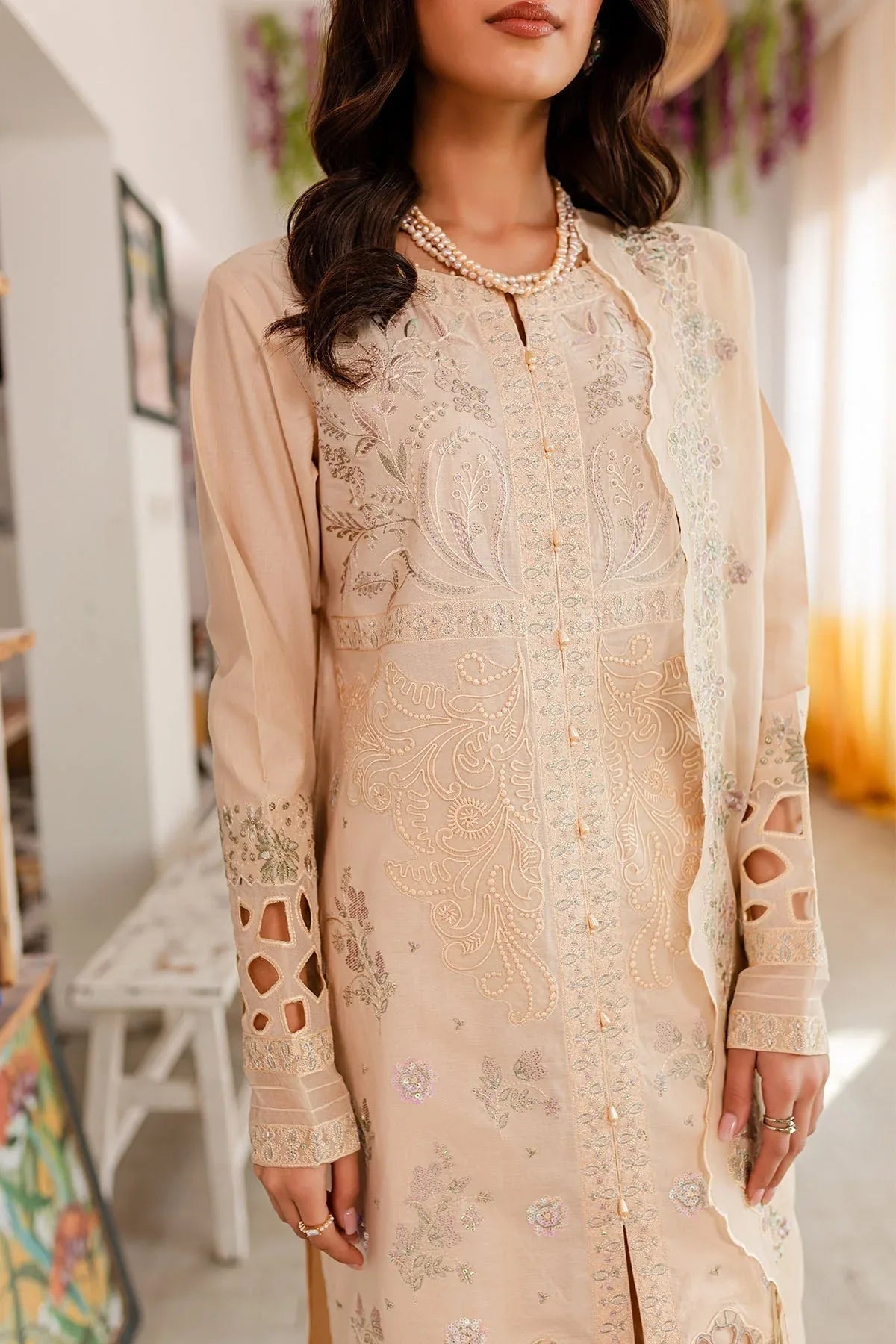 Nureh | Shades Of Summer | NP-489 - Aqsa Fabrics