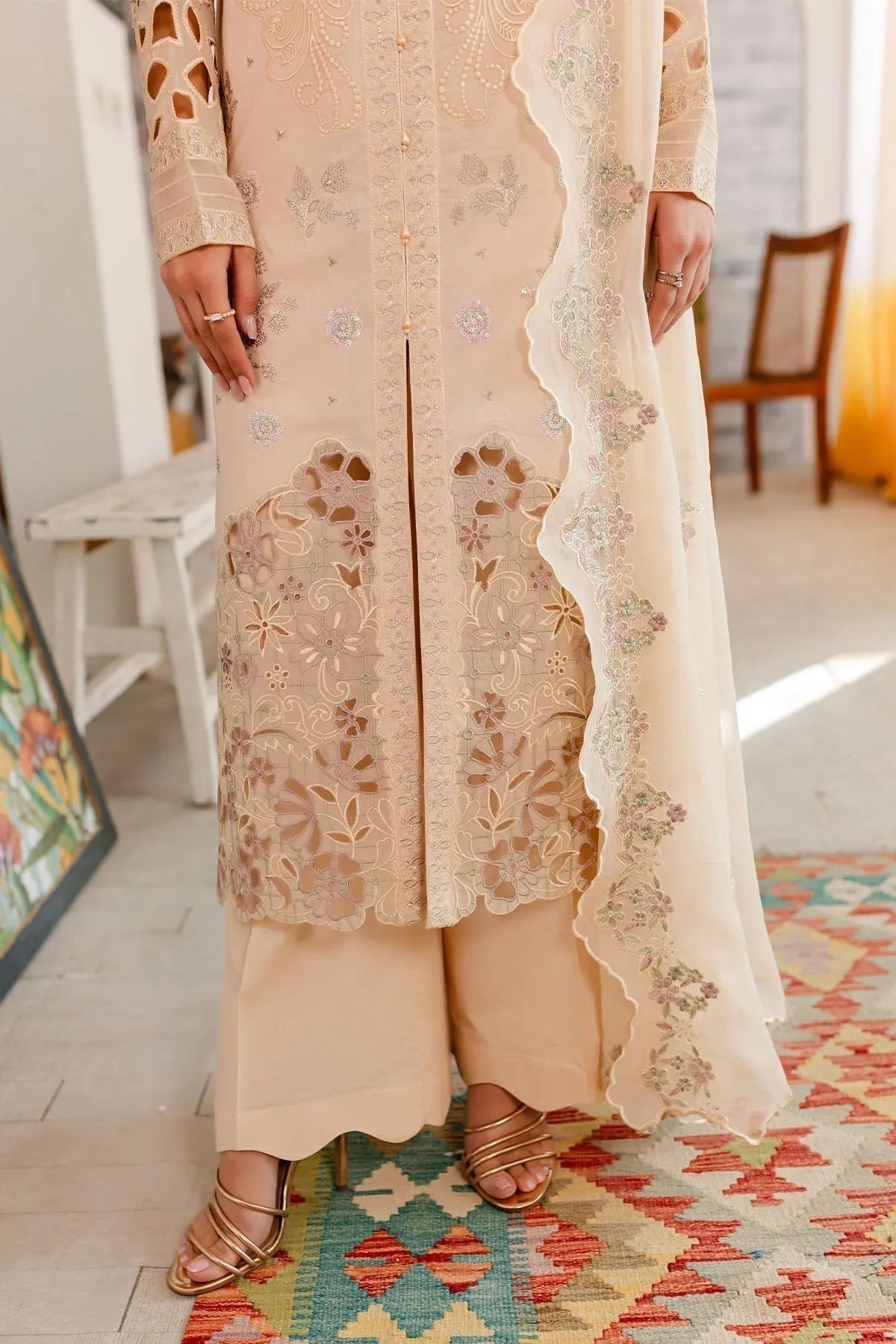 Nureh | Shades Of Summer | NP-489 - Aqsa Fabrics