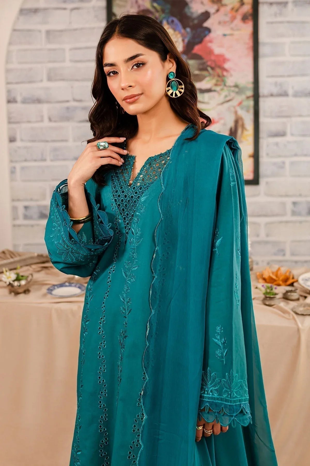 Nureh | Shades Of Summer | NP-495 - Aqsa Fabrics