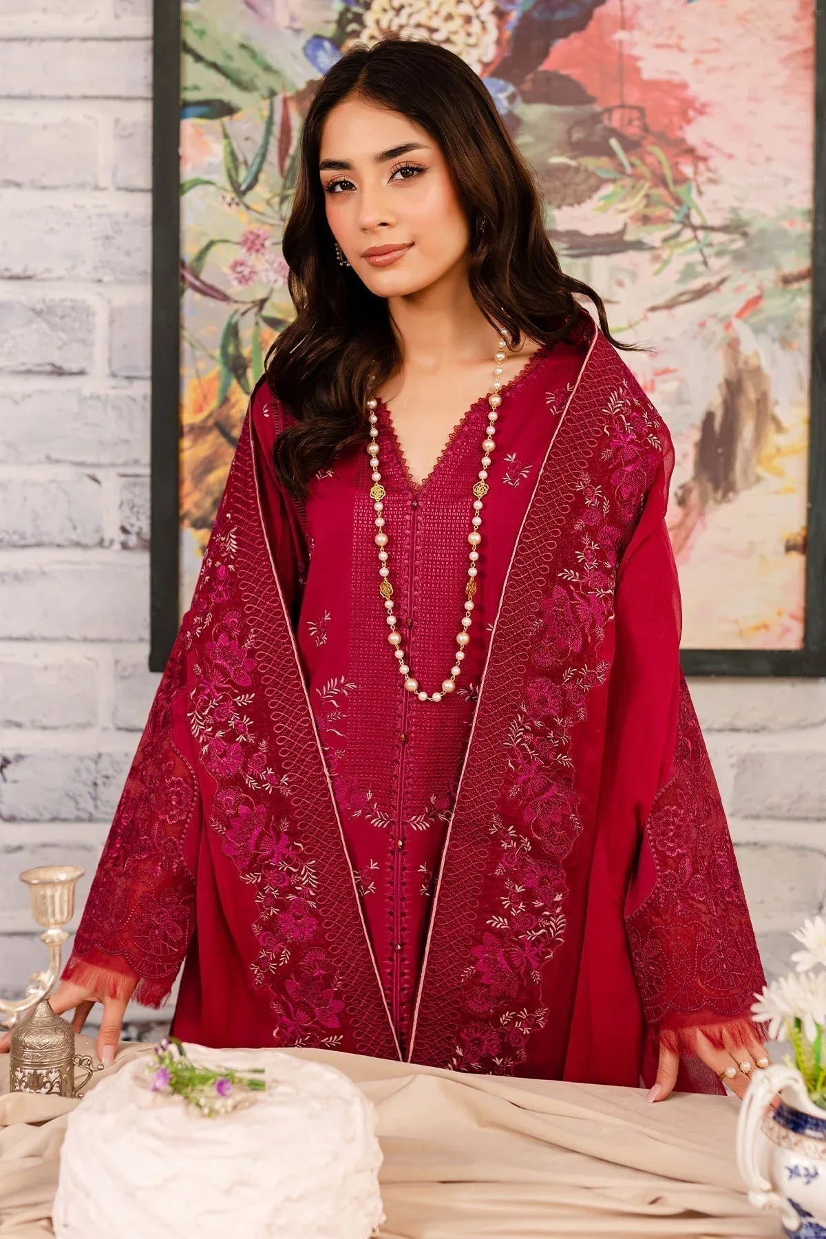 Nureh | Shades Of Summer | NP-492 - Aqsa Fabrics