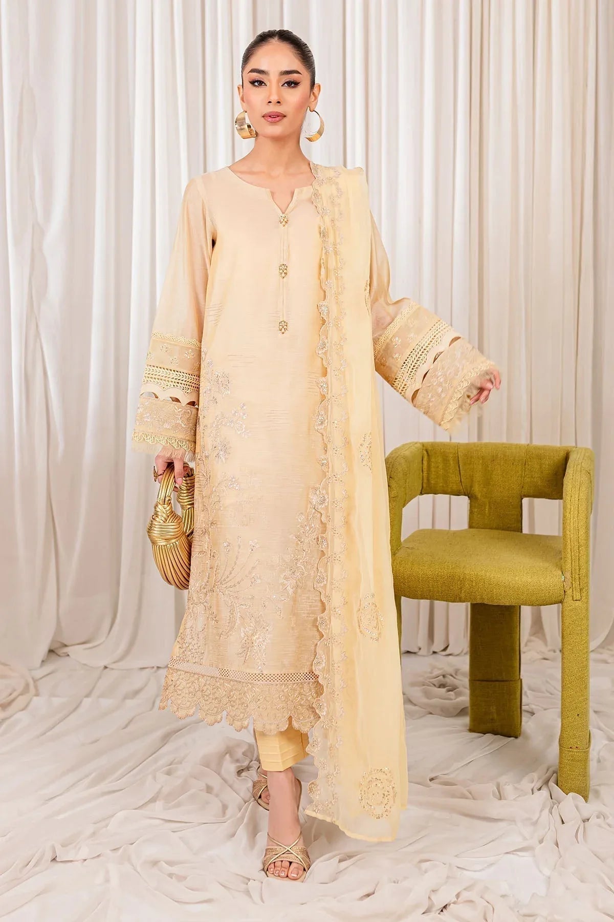 Nureh | Shades Of Summer | NP-454 - Aqsa Fabrics