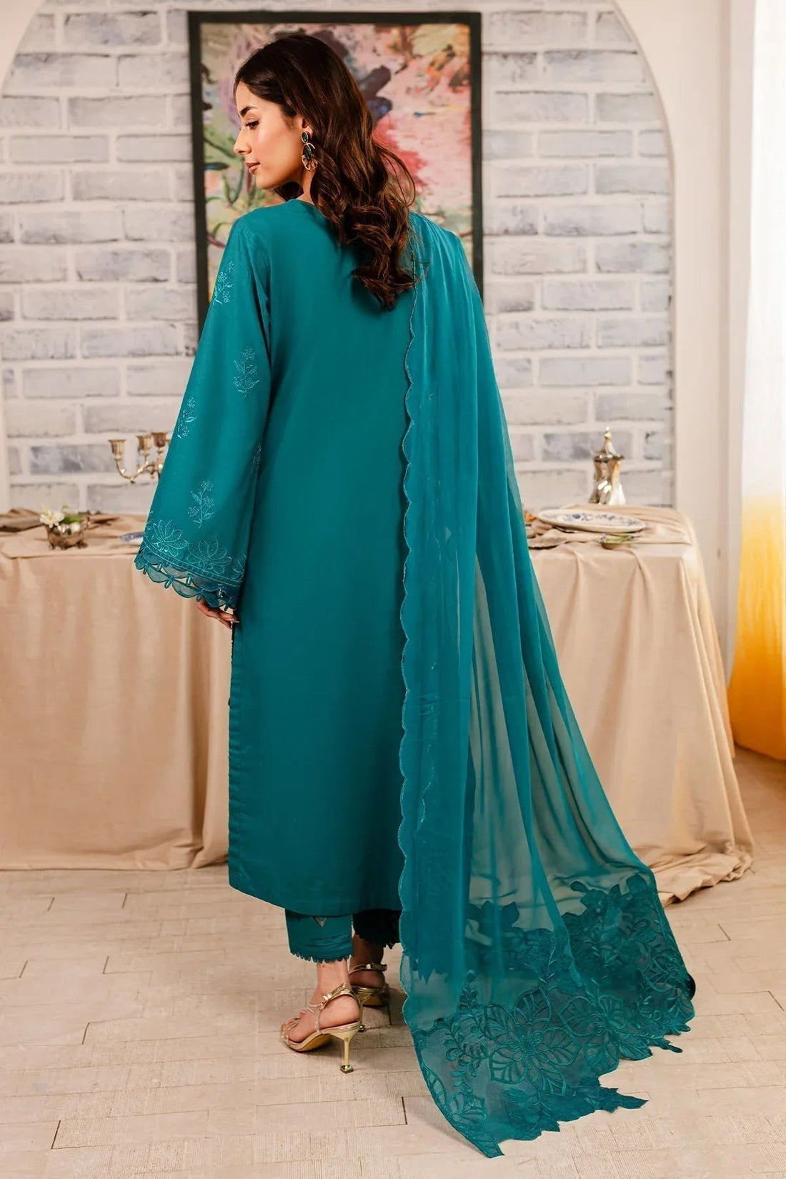 Nureh | Shades Of Summer | NP-495 - Aqsa Fabrics