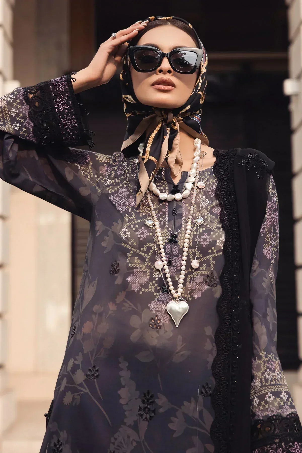 Nureh | Swiss Prints | NS-123 - Aqsa Fabrics