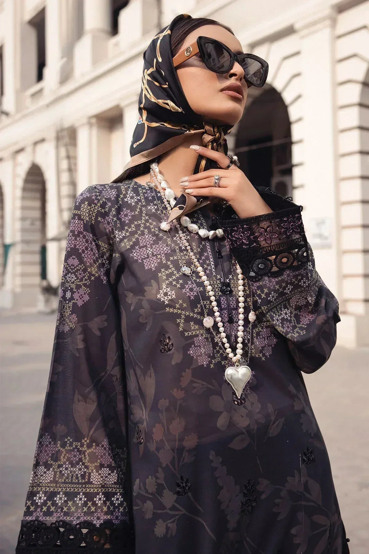 Nureh | Swiss Prints | NS-123 - Aqsa Fabrics