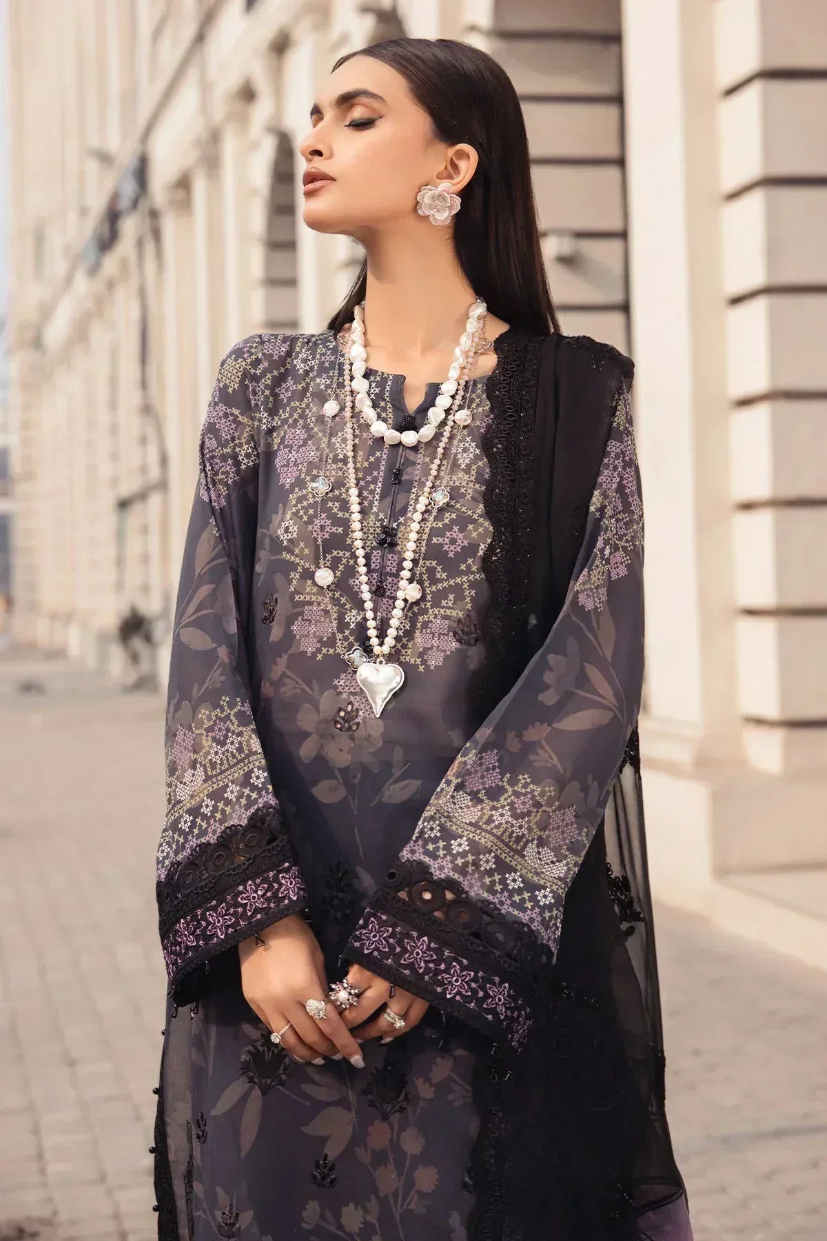 Nureh | Swiss Prints | NS-123 - Aqsa Fabrics