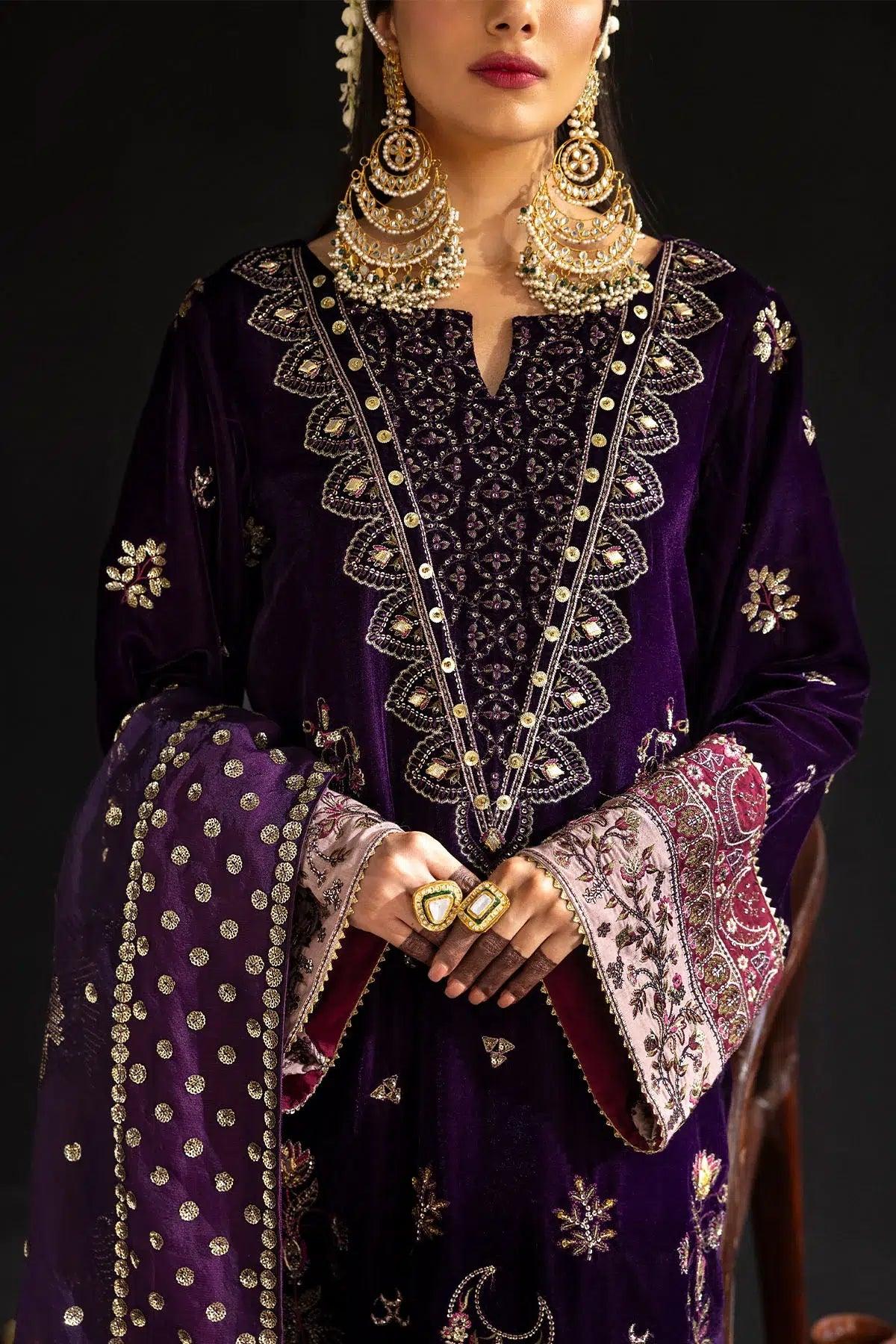 Nureh | Maya Velvet 23 | Rumeli - Aqsa Fabrics