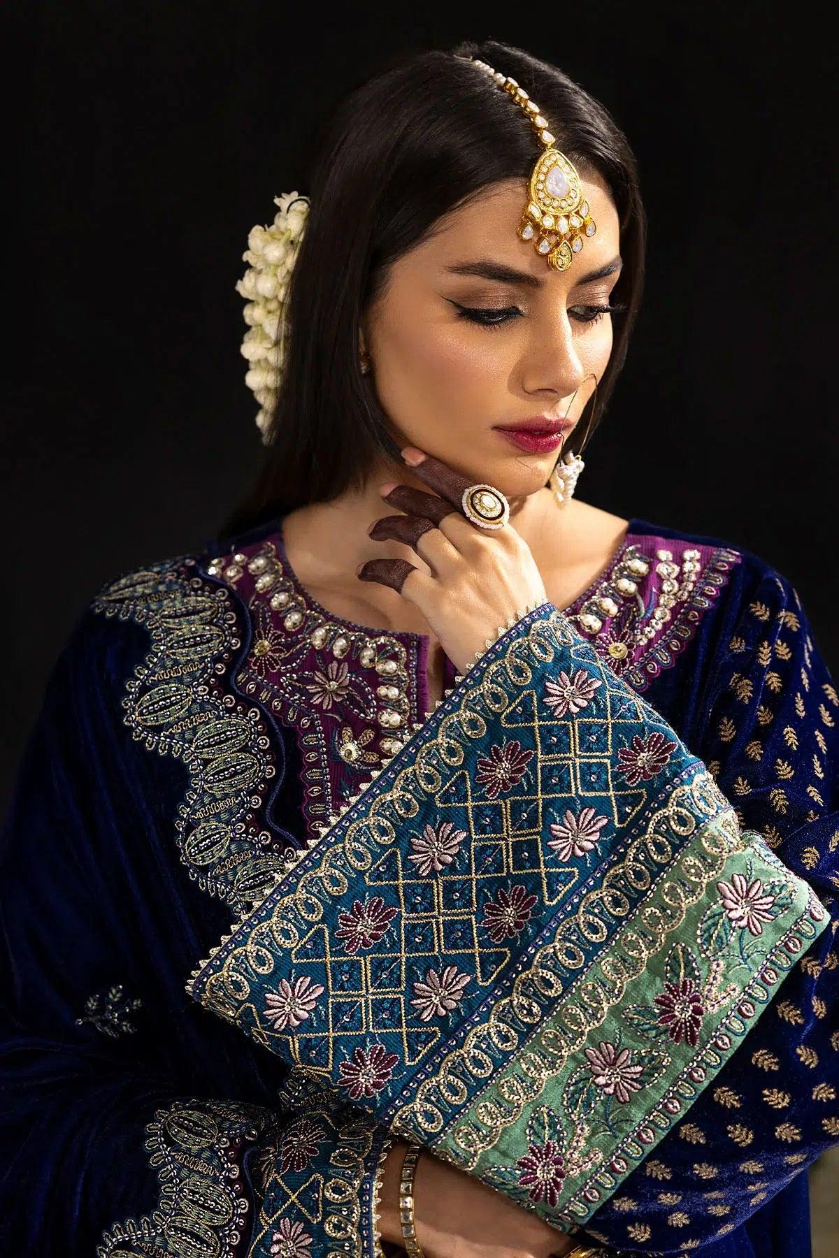Nureh | Maya Velvet 23 | Nooreza - Aqsa Fabrics