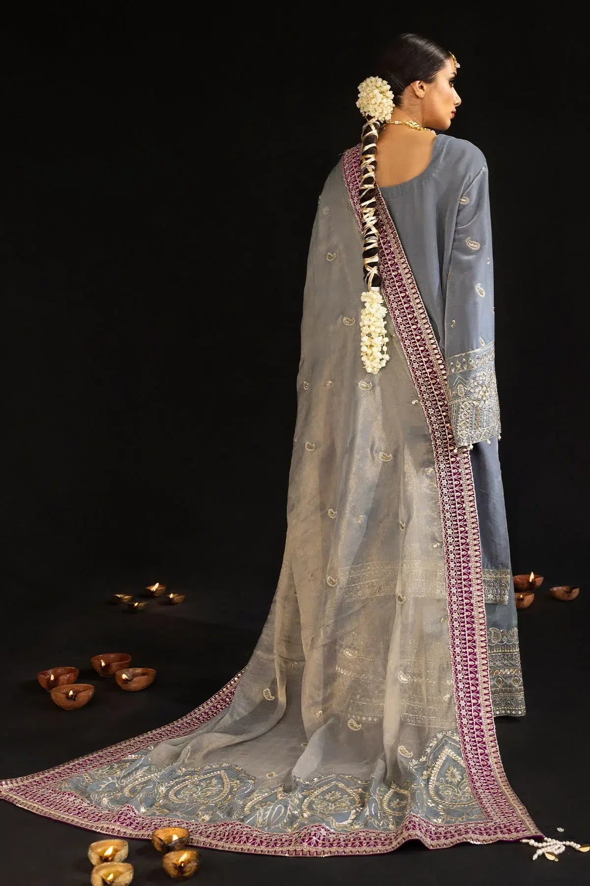 Nureh | Maya Velvet 23 | Mahal - Aqsa Fabrics