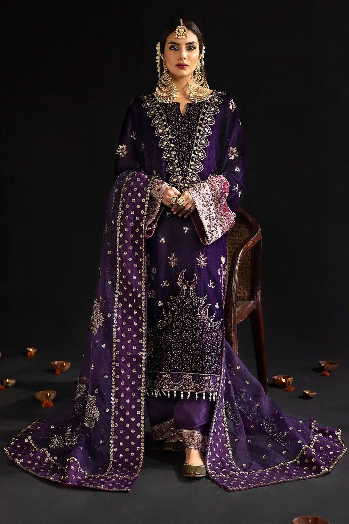 Nureh | Maya Velvet 23 | Rumeli - Aqsa Fabrics
