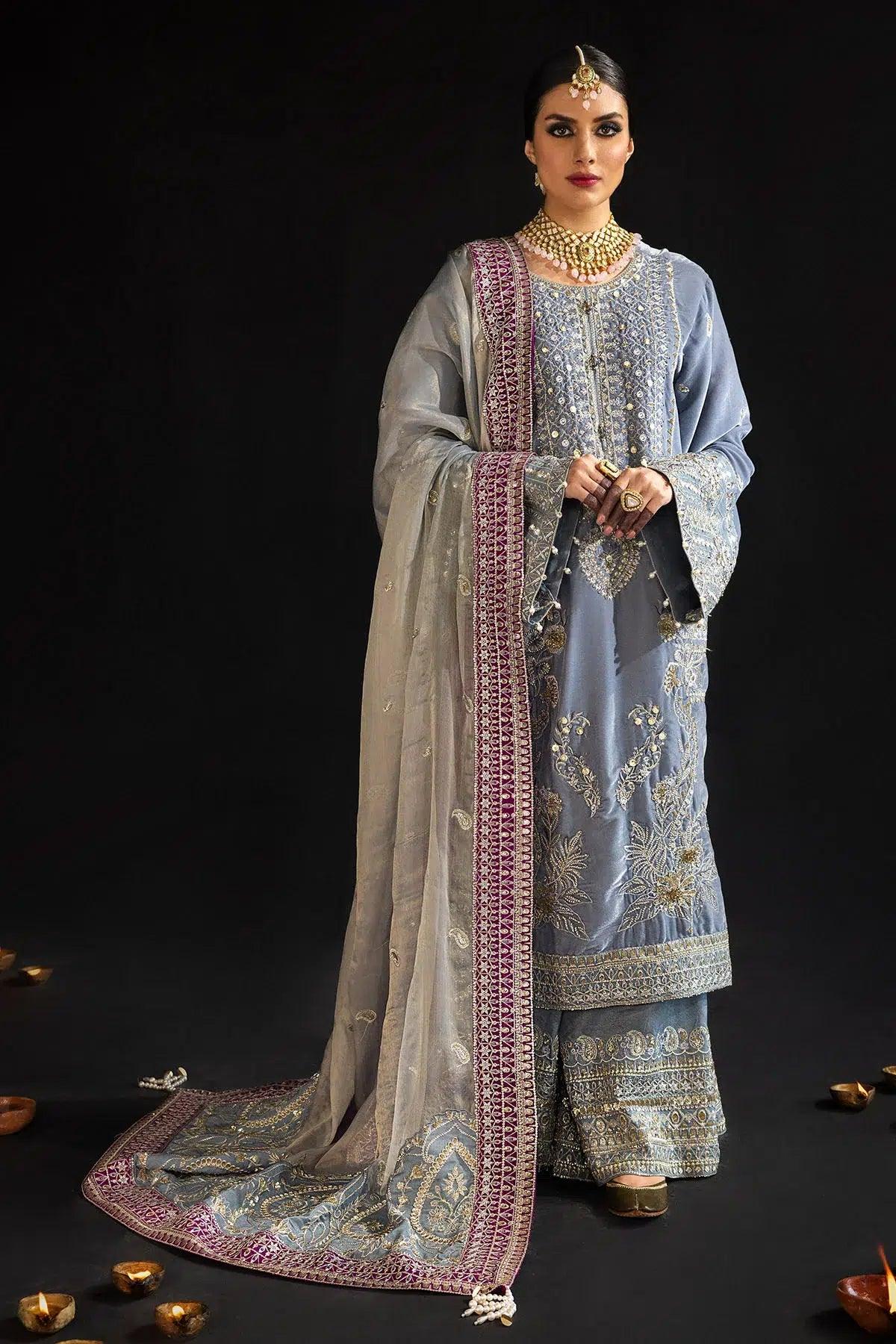 Nureh | Maya Velvet 23 | Mahal - Aqsa Fabrics