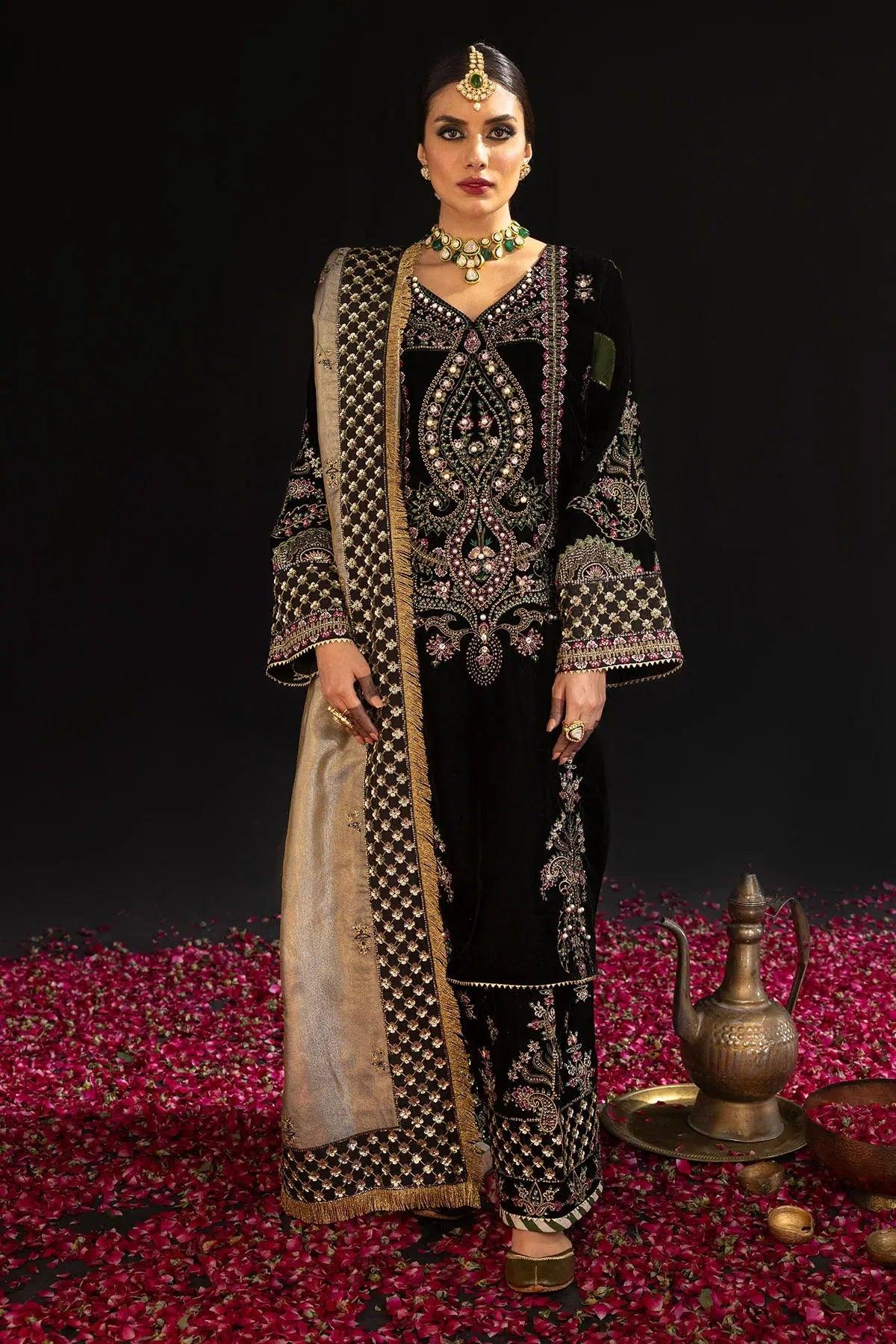 Nureh | Maya Velvet 23 | Morbagh - Aqsa Fabrics