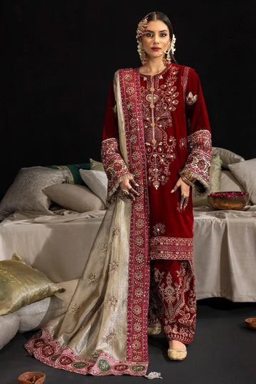 Nureh | Maya Velvet 23 | Zahara - Aqsa Fabrics