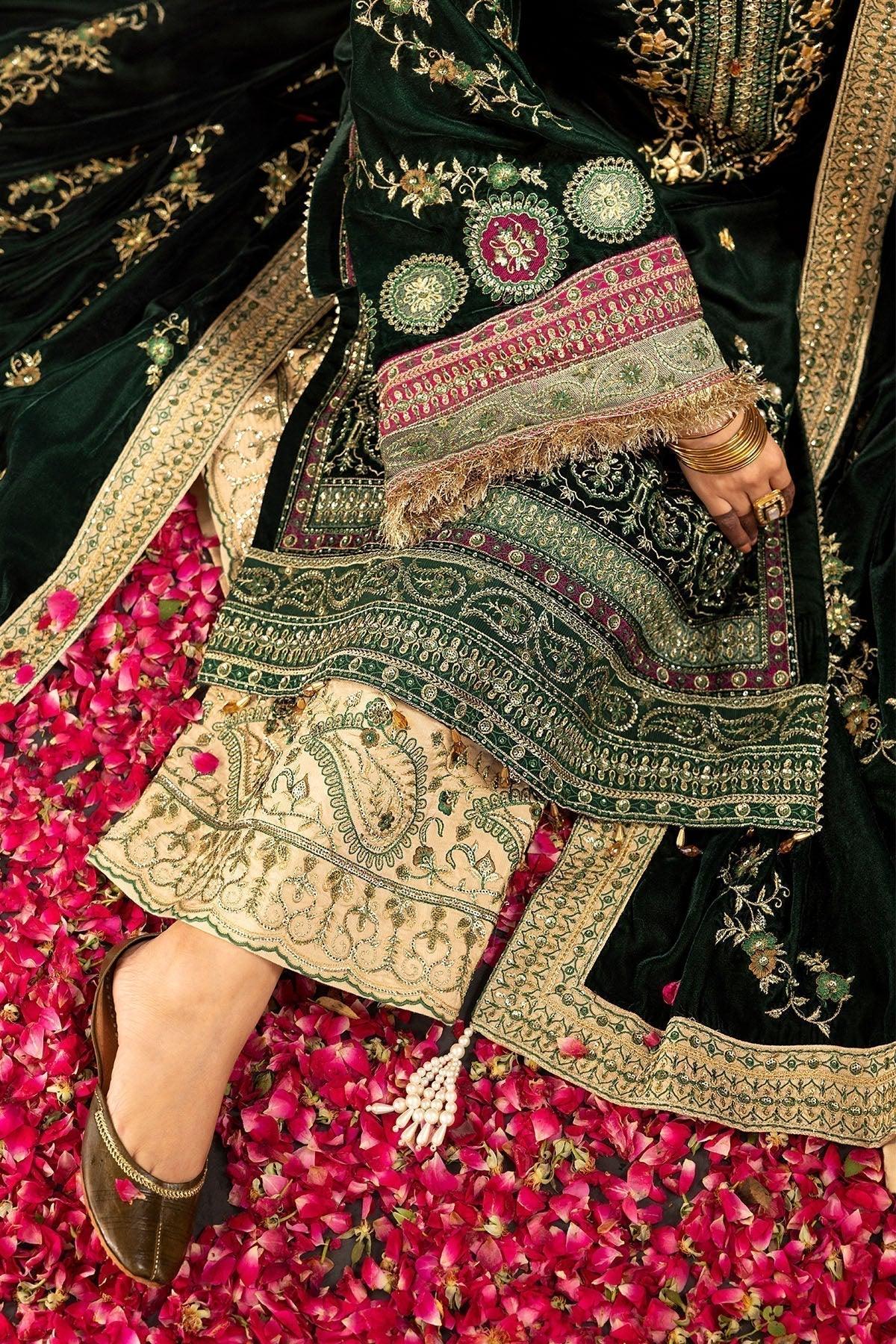 Nureh | Maya Velvet 23 | Alma - Aqsa Fabrics