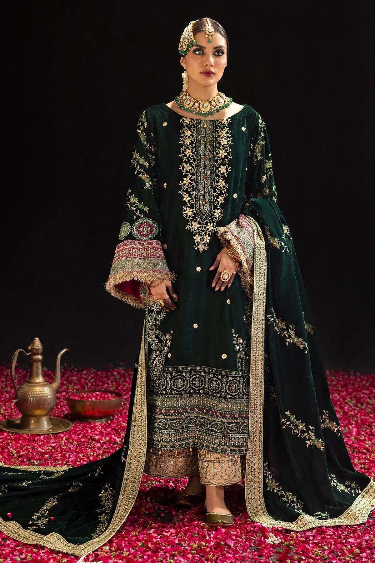 Nureh | Maya Velvet 23 | Alma - Aqsa Fabrics