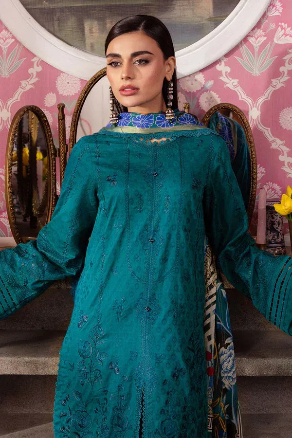 Nureh | Maya Lawn 24 | NS-110 - Aqsa Fabrics