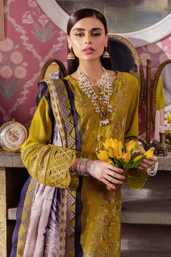 Nureh | Maya Lawn 24 | NS-111 - Aqsa Fabrics